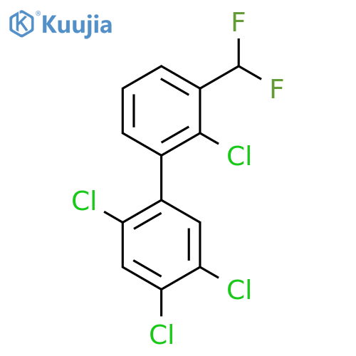 3'-Difluoromethyl-2,4,5,2'-tetrachlorobiphenyl structure