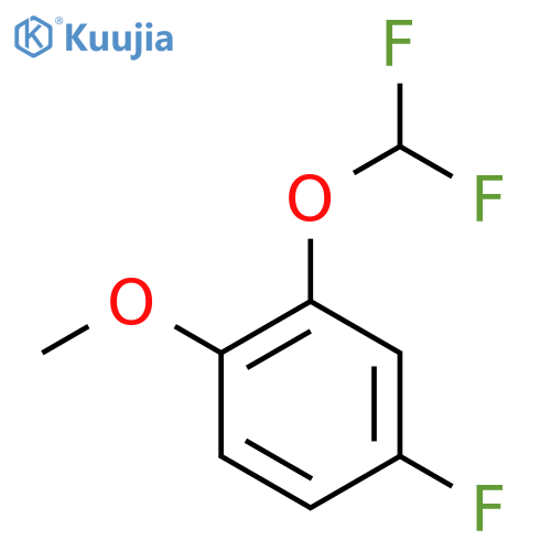 COc1ccc(F)cc1OC(F)F structure
