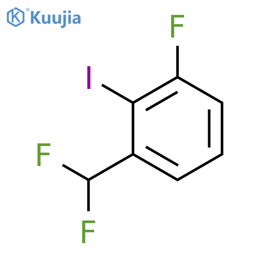 1-fluoro-3-(difluoromethyl)-2-iodobenzene structure