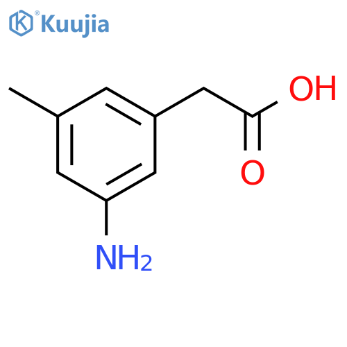 Methyl (3-Amino-5-methylphenyl)acetate structure