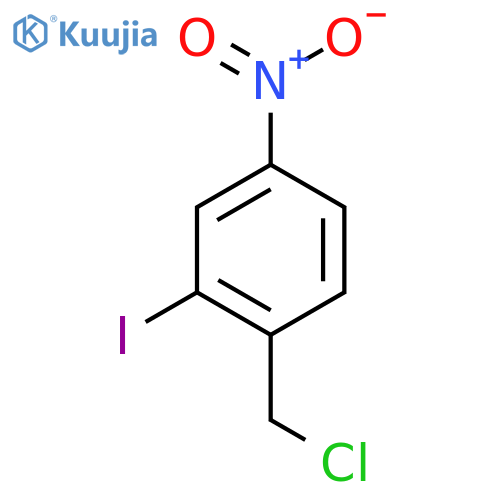 2-Iodo-4-nitrobenzyl chloride structure