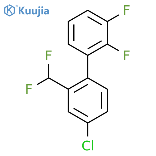 4'-Chloro-2,3-difluoro-2'-(difluoromethyl)biphenyl structure