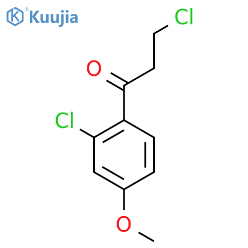 3,2'-Dichloro-4'-methoxypropiophenone structure