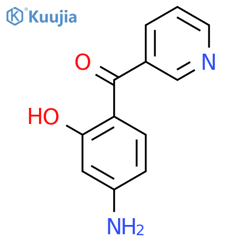 3-(4-Amino-2-hydroxybenzoyl)pyridine structure