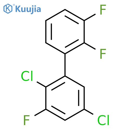 2,5-Dichloro-3,2',3'-trifluorobiphenyl structure