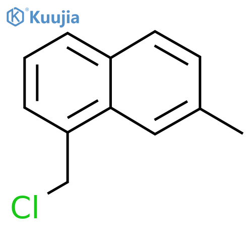 1-(Chloromethyl)-7-methylnaphthalene structure