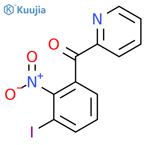 2-(3-Iodo-2-nitrobenzoyl)pyridine structure