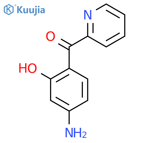 2-(4-Amino-2-hydroxybenzoyl)pyridine structure