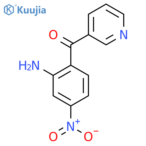 3-(2-Amino-4-nitrobenzoyl)pyridine structure