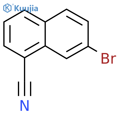 7-Bromo-1-cyanonaphthalene structure