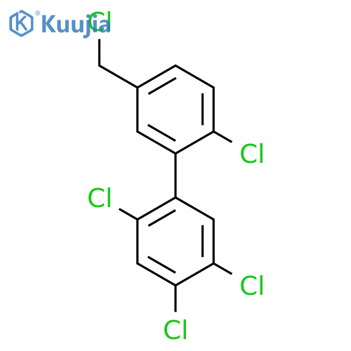 5'-Chloromethyl-2,4,5,2'-tetrachlorobiphenyl structure