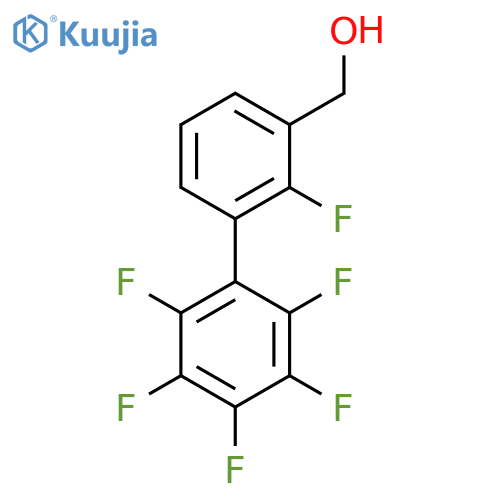 2,2',3',4',5',6'-Hexafluorobiphenyl-3-methanol structure