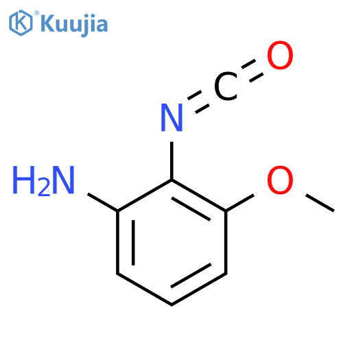 2-Amino-6-methoxyphenylisocyanate structure