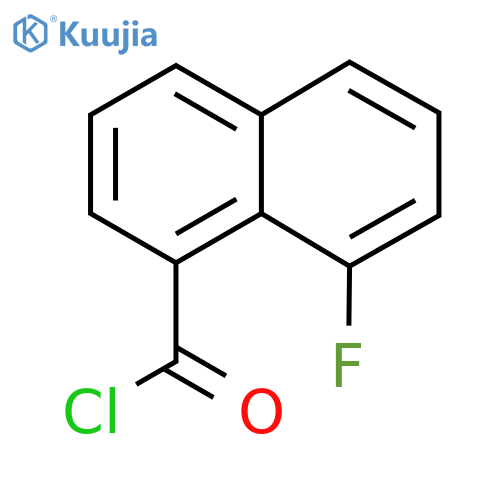 8-Fluoronaphthalene-1-carbonyl chloride structure
