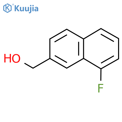 8-Fluoronaphthalene-2-methanol structure