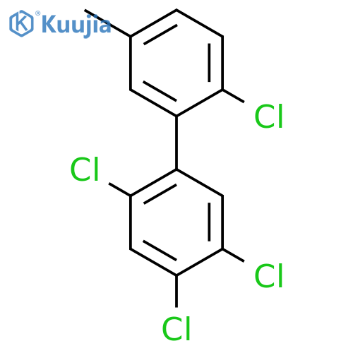 5'-Methyl-2,4,5,2'-tetrachlorobiphenyl structure