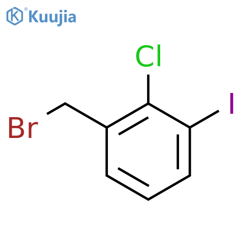 2-Chloro-3-iodobenzyl bromide structure