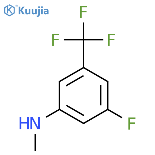 3-Fluoro-N-methyl-5-(trifluoromethyl)aniline structure