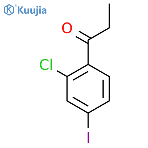 2'-Chloro-4'-iodopropiophenone structure