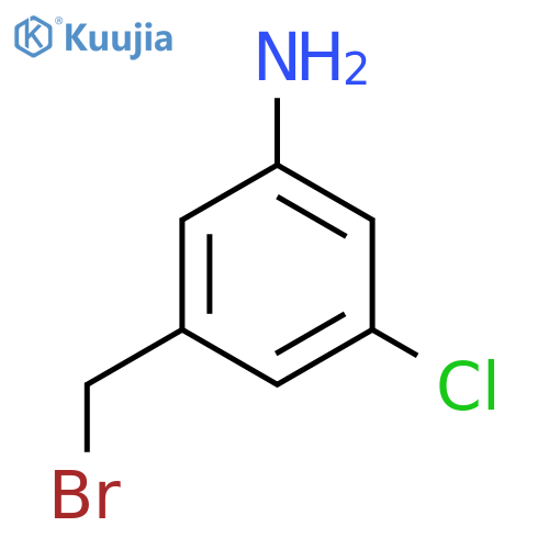 3-Amino-5-chlorobenzyl bromide structure