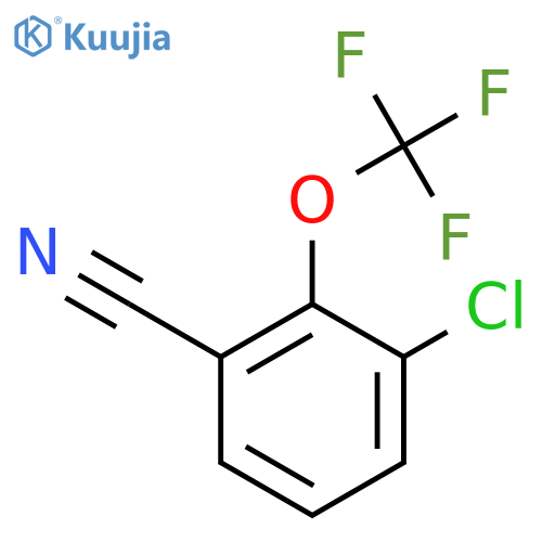 3-Chloro-2-(trifluoromethoxy)benzonitrile structure