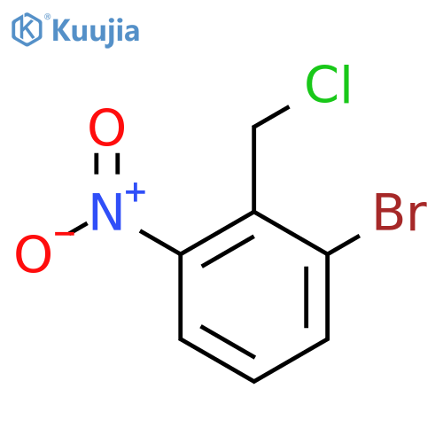 1-Bromo-2-(chloromethyl)-3-nitrobenzene structure