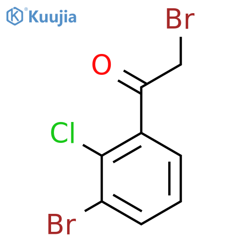 2'-Chloro-2,3'-dibromoacetophenone structure