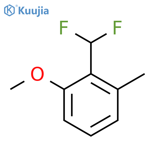 2-(Difluoromethyl)-3-methoxytoluene structure