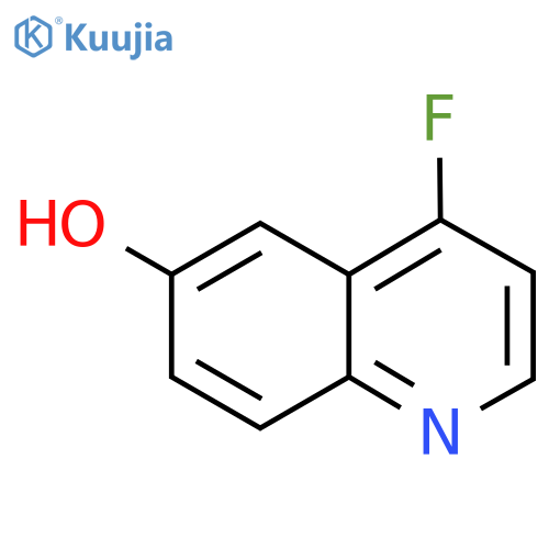 4-Fluoro-6-hydroxyquinoline structure