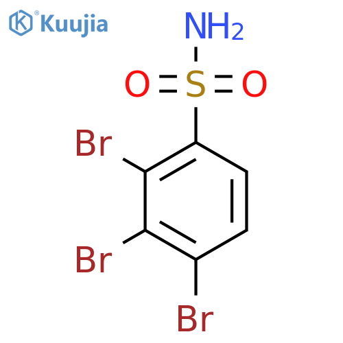 2,3,4-Tribromobenzenesulfonamide structure