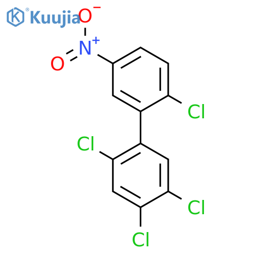 5'-Nitro-2,4,5,2'-tetrachlorobiphenyl structure