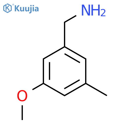 (3-Methoxy-5-methylphenyl)methanamine structure