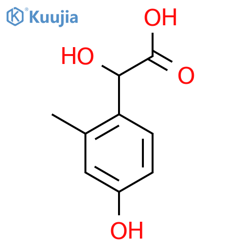 4-Hydroxy-2-methylmandelic acid structure