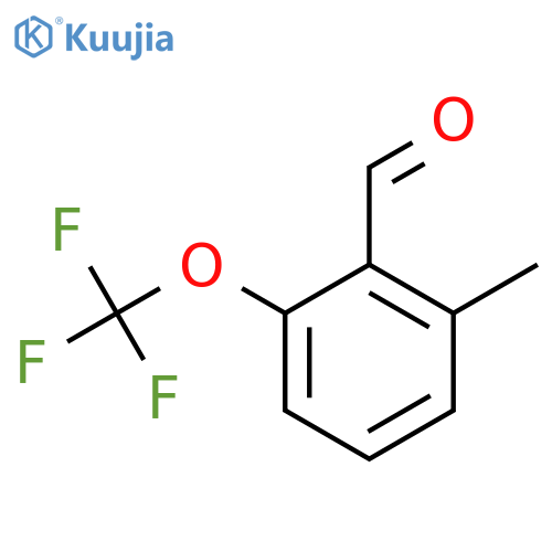 2-Methyl-6-(trifluoromethoxy)benzaldehyde structure