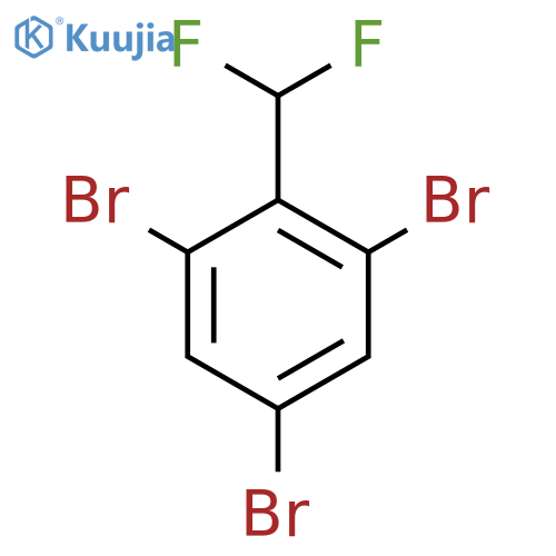 2,4,6-Tribromo(difluoromethyl)benzene structure