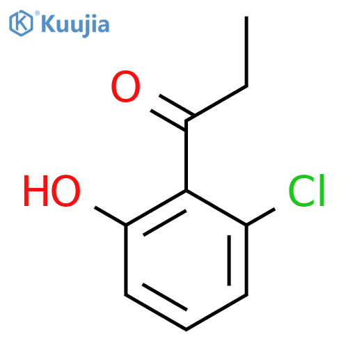 2'-Chloro-6'-hydroxypropiophenone structure