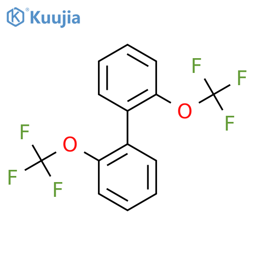 2,2'-Bis(trifluoromethoxy)biphenyl structure