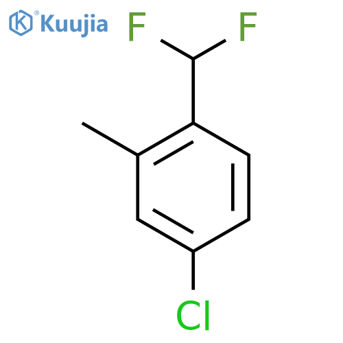 5-Chloro-2-(difluoromethyl)toluene structure