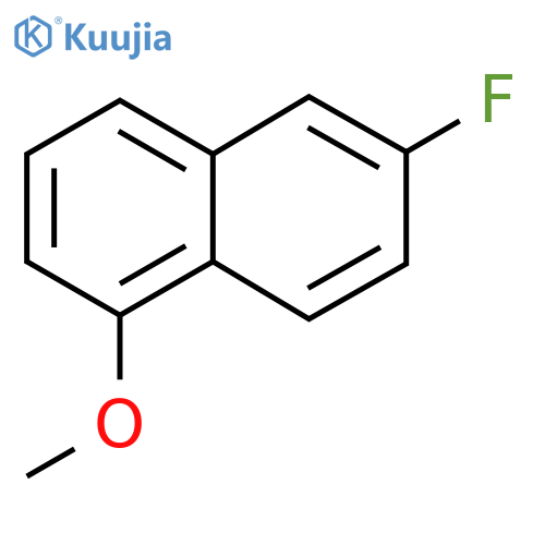 2-Fluoro-5-methoxynaphthalene structure