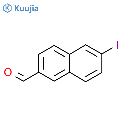 6-iodonaphthalene-2-carbaldehyde structure