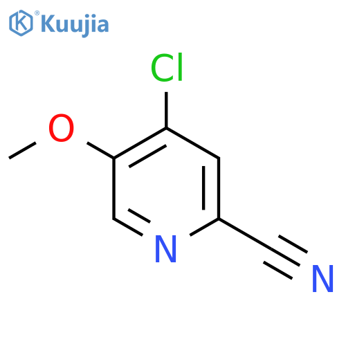 4-Chloro-2-cyano-5-methoxypyridine structure