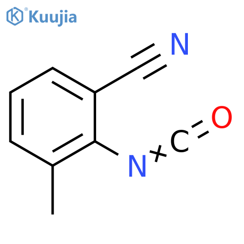 2-Cyano-6-methylphenylisocyanate structure