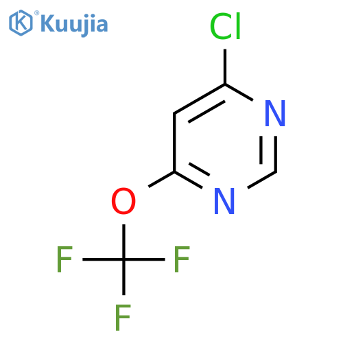4-Chloro-6-(trifluoromethoxy)pyrimidine structure
