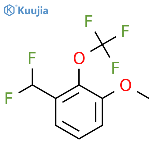 3-(Difluoromethyl)-2-(trifluoromethoxy)anisole structure