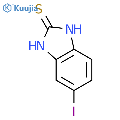 5-Iodo-1H-benzodimidazole-2(3H)-thione structure