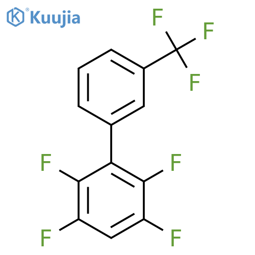 2,3,5,6-Tetrafluoro-3'-(trifluoromethyl)biphenyl structure