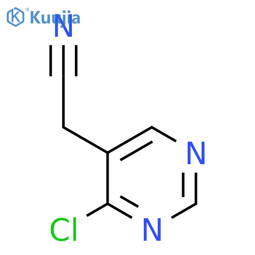4-Chloropyrimidine-5-acetonitrile structure