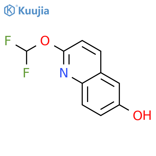 2-(Difluoromethoxy)quinolin-6-ol structure