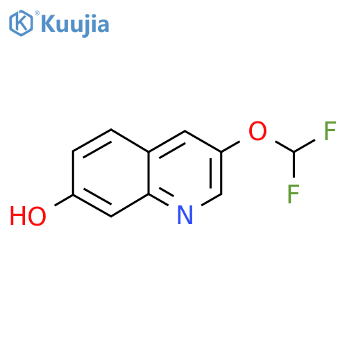 3-(Difluoromethoxy)-7-hydroxyquinoline structure