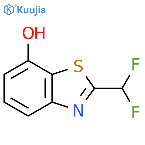 2-(Difluoromethyl)-7-hydroxybenzothiazole structure